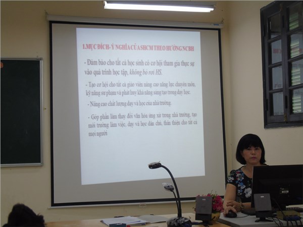 Ảnh hoạt động chuyên môn